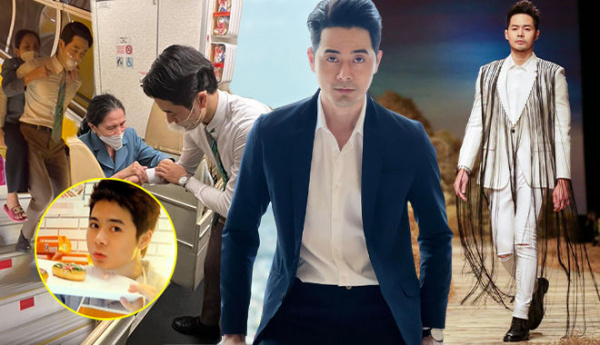 Mỹ nam cõng cụ bà xuống máy bay: cao 1m86, oanh tạc mọi sàn diễn