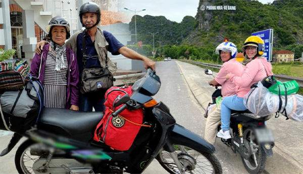 Những cặp phượt thủ máu lửa: Đôi vợ chồng U80 lái xe máy đi nước ngoài