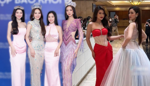 Họp báo Miss World Vietnam 2023: Đỗ Hà đọ trình catwalk với Thiên Ân