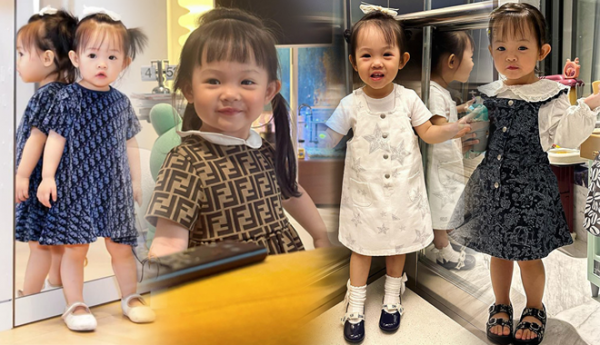Ái nữ nhà Cường Đô La diện toàn đồ hiệu: Có set gần 30 triệu đồng