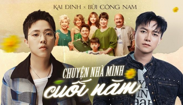 “Nhà Mình Đi Thôi” tung nhạc phim với Bùi Công Nam, Kai Đinh góp giọng