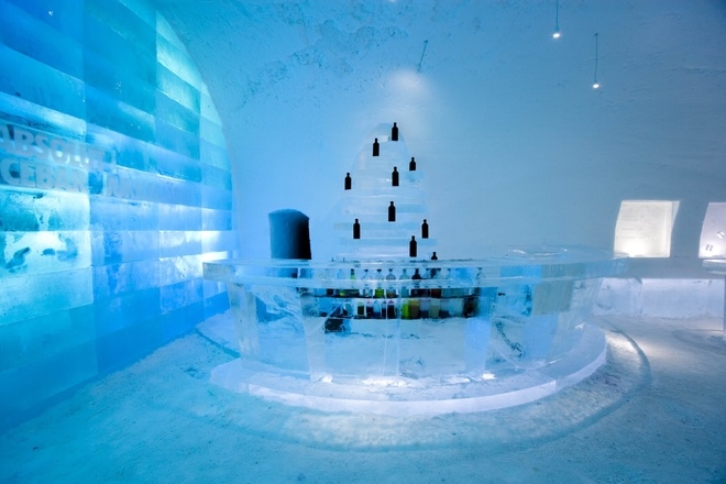 Trầm trồ trước 10 khách sạn băng đẹp nhất thế giới