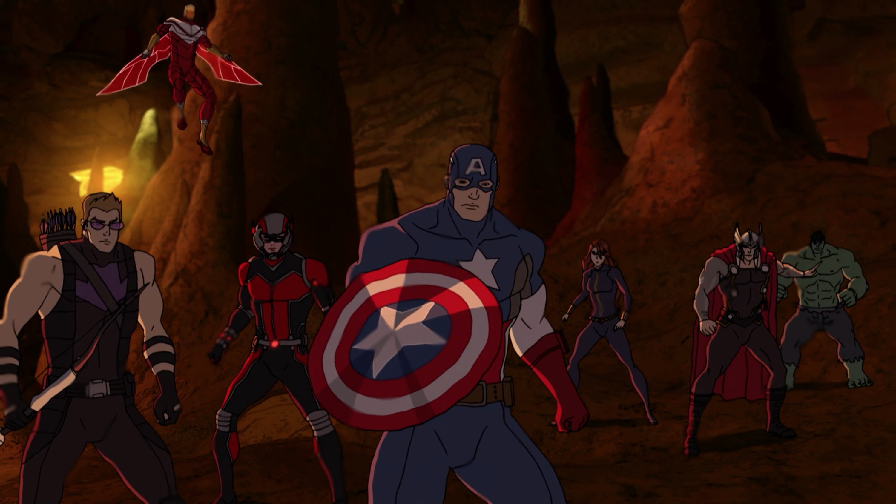 Avengers assemble. Marvel Avengers assemble.