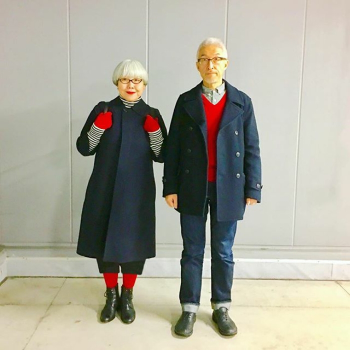 Cặp vợ chồng cùng diện đồ đôi chất lừ suốt 37 năm kết hôn