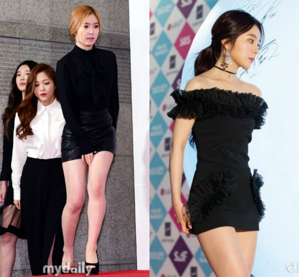 bestie nhung chiec vay ngan cua idol nu