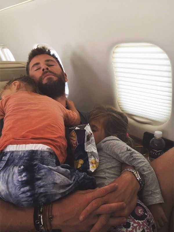 bestie chris hemsworth