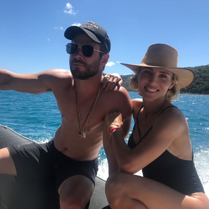 bestie chris hemsworth