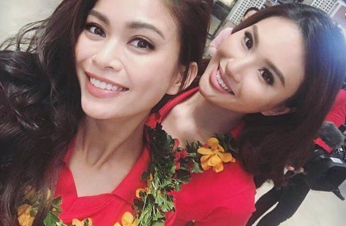 Thí sinh Hoa hậu Hoàn vũ 2017 nô nức về Nha Trang thi bán kết