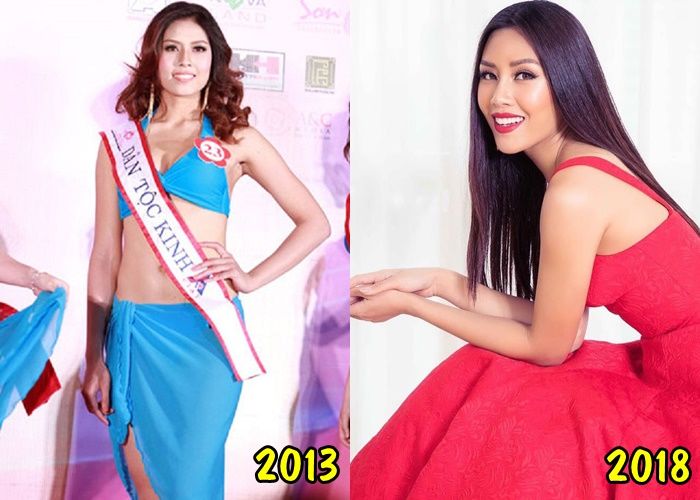 So sánh nhan sắc hoa hậu Việt ngày ấy đăng quang và bây giờ