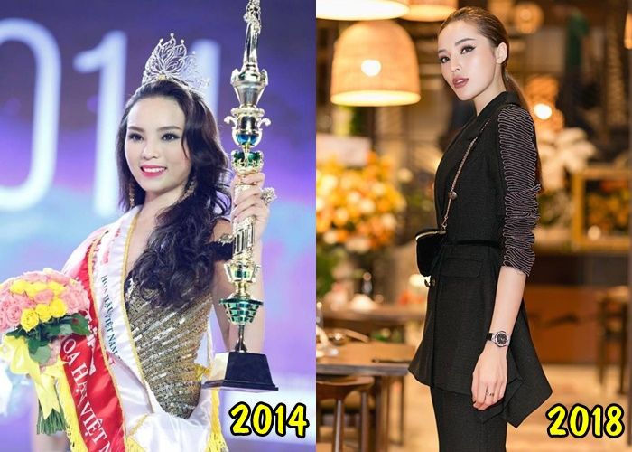 So sánh nhan sắc hoa hậu Việt ngày ấy đăng quang và bây giờ