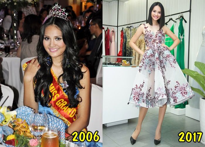 So sánh nhan sắc hoa hậu Việt ngày ấy đăng quang và bây giờ