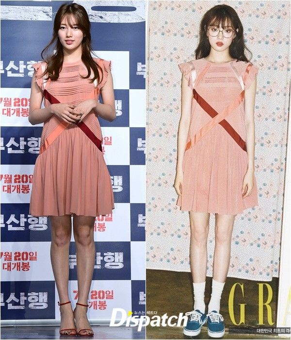 bestie Suzy mac do dung hang bi lep ve