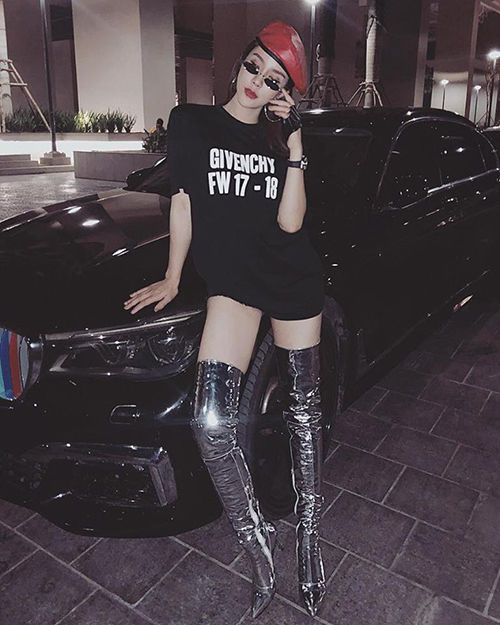 Bestie - Đa mat voi street style chao he cua sao Viet