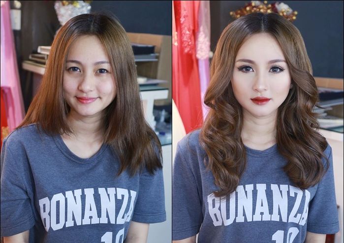 Bestie khong khoi bat ngo truoc phep mau cua makeup
