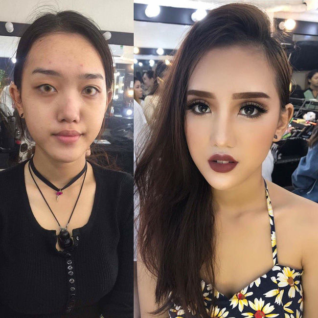Bestie khong khoi bat ngo truoc phep mau cua makeup