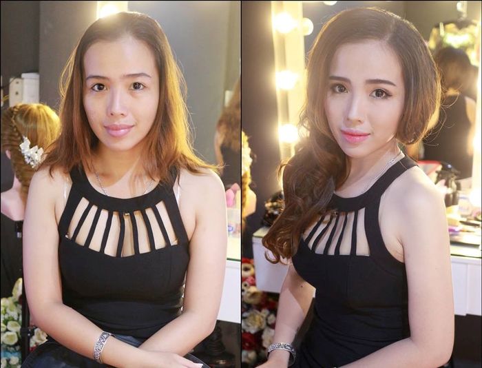 Bestie khong khoi bat ngo truoc phep mau cua makeup