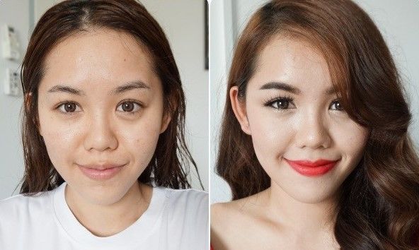Bestie khong khoi bat ngo truoc phep mau cua makeup