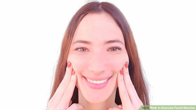 10 bài tập cực đơn giản giúp môi xinh, má mọng, mặt không nếp nhăn