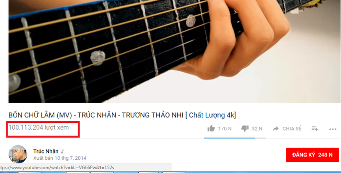Cuoc dua mv tram trieu view: son tung cung chao thua nguoi la oi