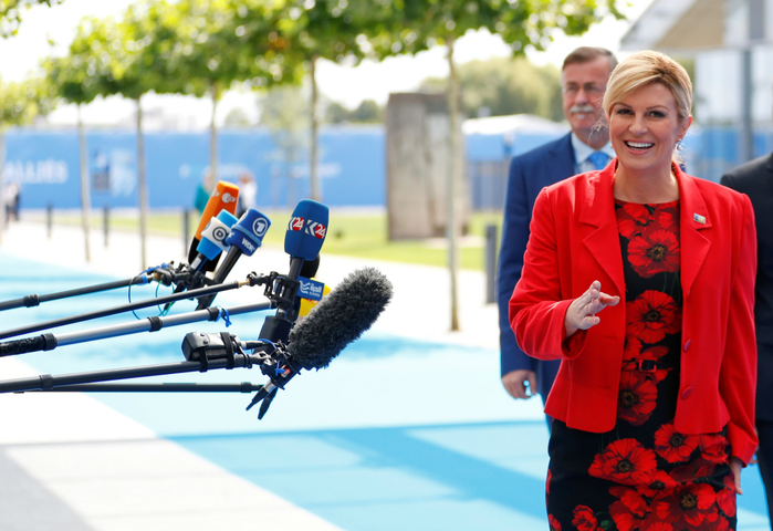 Croatia đã thua nhưng nữ Tổng thống của họ lại là người chiến thắng