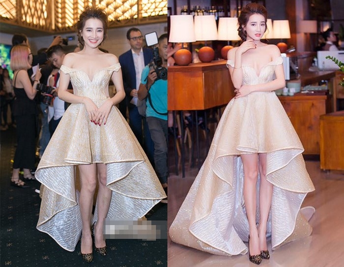Khi sao Viet dien 1 chiec vay 2 so phan: thanh photoshop da no cong chung 1 loi xin loi