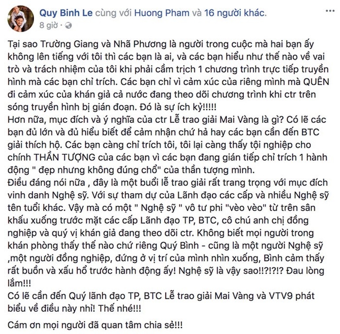 Sao Việt cúi đầu, viết tâm thư xin lỗi sau scandal vẫn bị chỉ trích