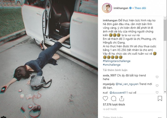 ‘Ngã sấp mặt’ khoe của đang là hot trend khiến sao Việt rần rần