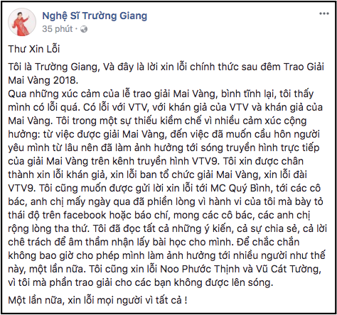 Sao Việt cúi đầu, viết tâm thư xin lỗi sau scandal vẫn bị chỉ trích