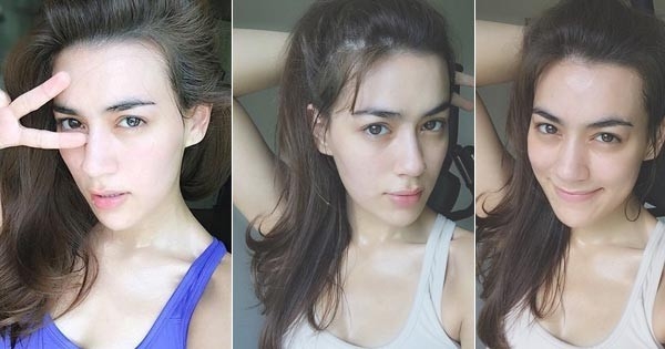 Các minh tinh Thái Lan đọ mặt mộc