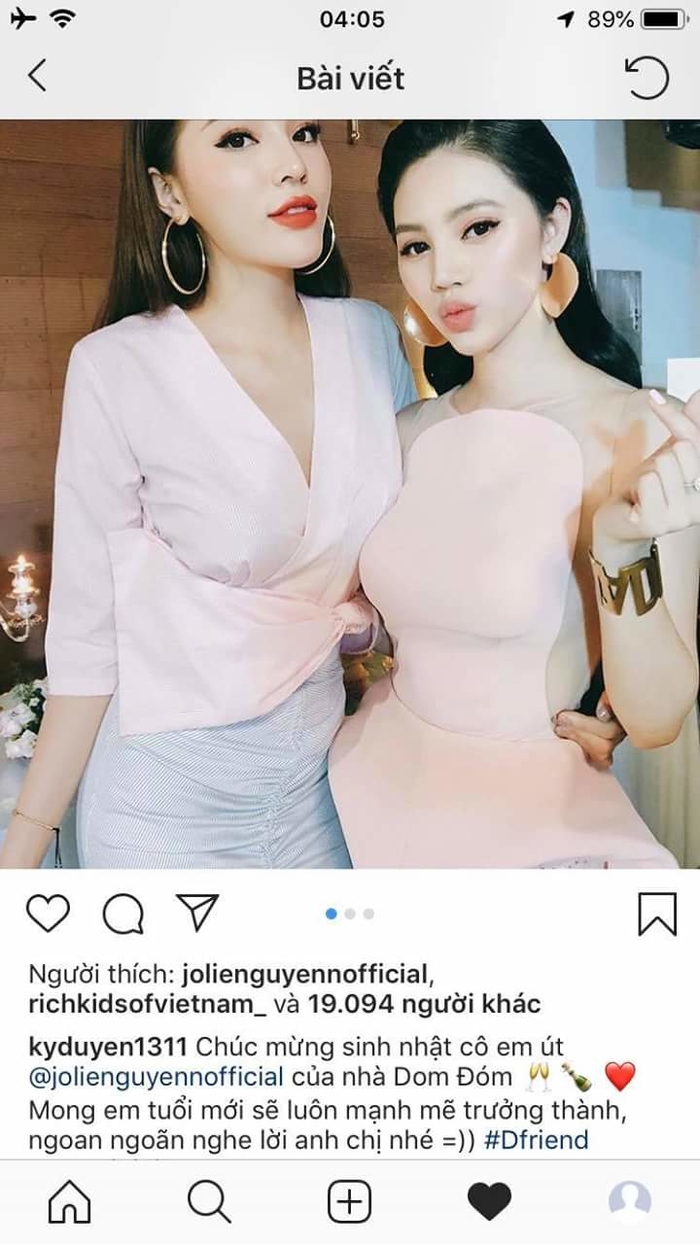 Cặp chị em Hoa hậu Kỳ Duyên - Jolie Nguyễn cạch mặt