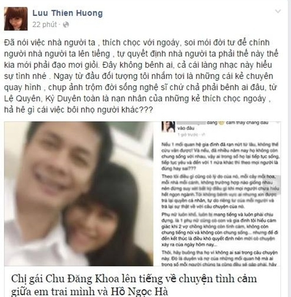Benh dong nghiep: Khen dau chua thay, cac sao Viet nay da nhan hang ta gach da