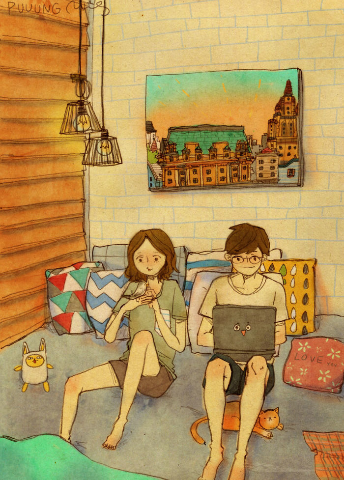 Hành động đơn giản nhưng thể hiện một tình yêu thật đẹp