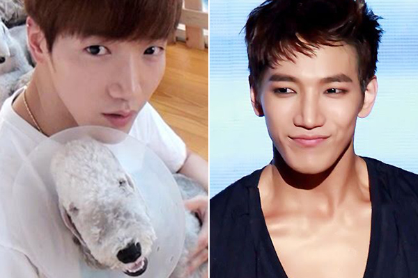 Mặt mộc của nhóm nhạc nam đình đám EXO