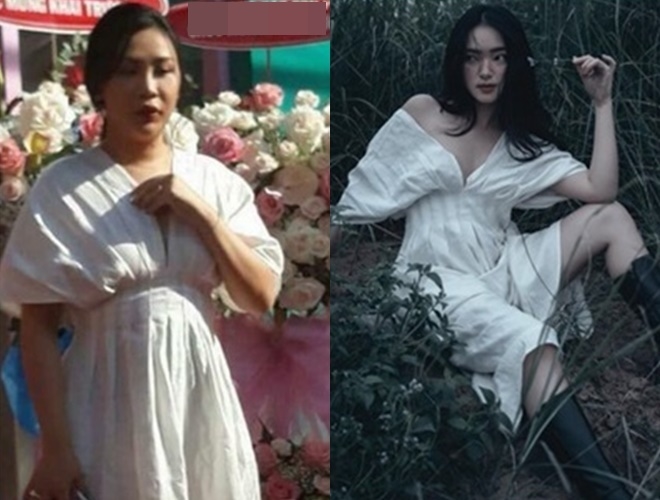 Một chiếc váy hai số phận: người được khen, kẻ bị chê tơi bời