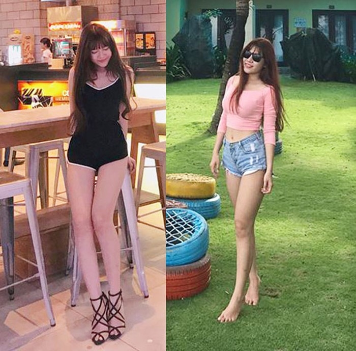 Người yêu tin đồn của dàn cầu thủ Việt chuộng quần 5cm khoe chân dài