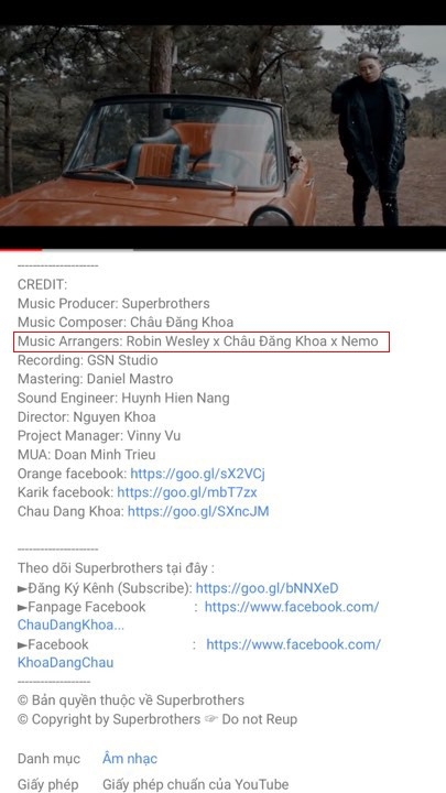 Châu Đăng Khoa bị tố đạo nhạc
