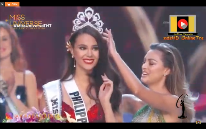 Nhìn lại hành trình Catriona Gray đánh bại các người đẹp lên ngôi HH