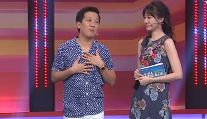 Hậu tin đồn mâu thuẫn, Trường Giang xéo xắt Hari Won