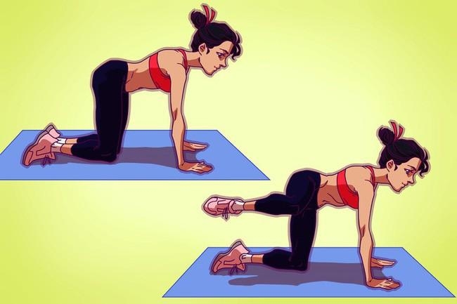 7 bài tập thể dục giúp giảm mỡ đùi, chân thon dài