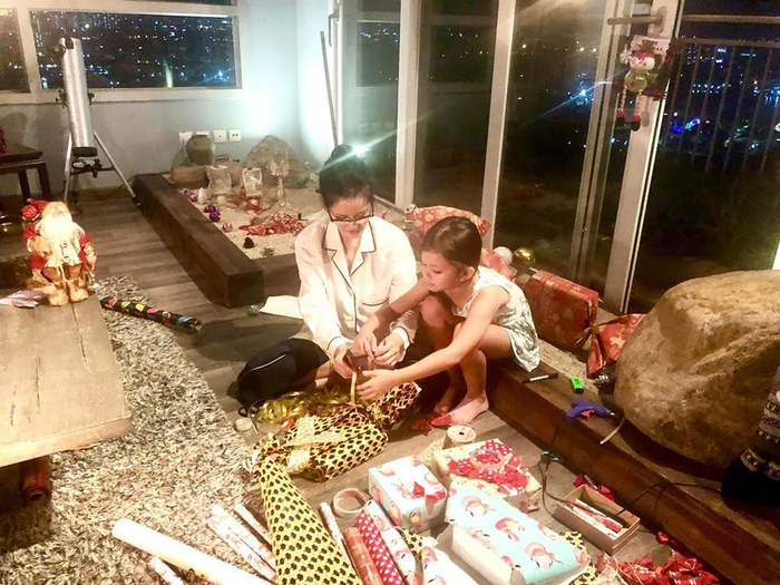 Loạt sao Việt tất bật chuẩn bị không gian đón noel hoành tráng