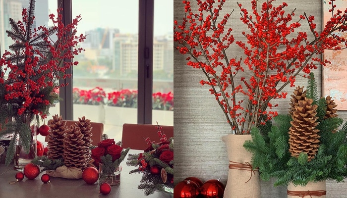 Loạt sao Việt tất bật chuẩn bị không gian đón noel hoành tráng
