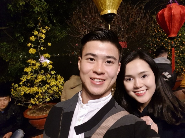 Những cặp trai tài gái sắc có tướng phu thê của tuyển Việt Nam