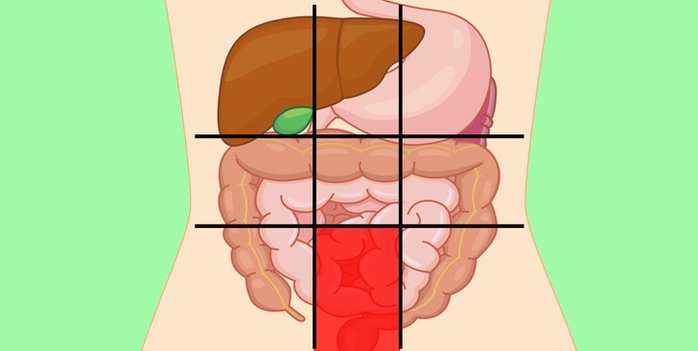 Xác định vị trí đau bụng để biết ngay mình đang gặp vấn đề gì