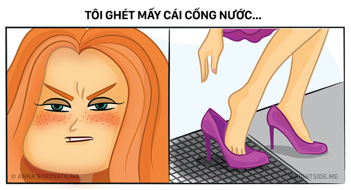 Cười ra nước mắt với những hình ảnh như thể là thương hiệu với con gái