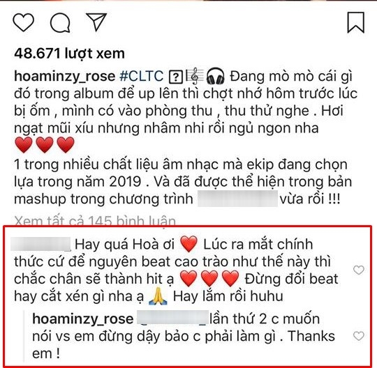 Có một Hoà Minzy cực gắt: Tên Hoà nhưng tính không hòa