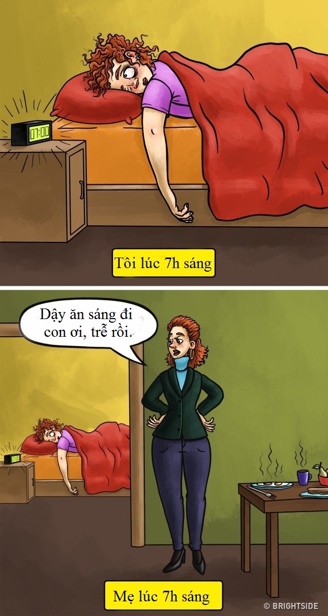 Bộ tranh chứng minh mọi bà mẹ đều là siêu nhân