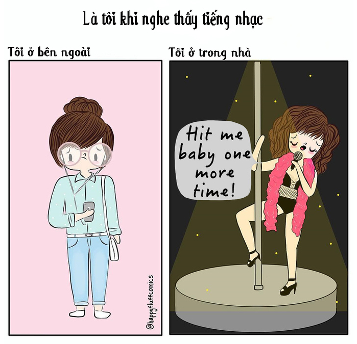 Cười ra nước mắt với những hình ảnh như thể là thương hiệu với con gái