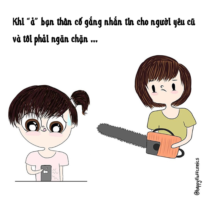 Cười ra nước mắt với những hình ảnh như thể là thương hiệu với con gái