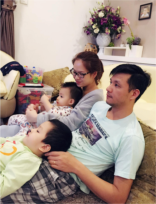 3 gia đình sao Việt: Bố soái ca, mẹ ngọc nữ sinh con thiên thần đẹp