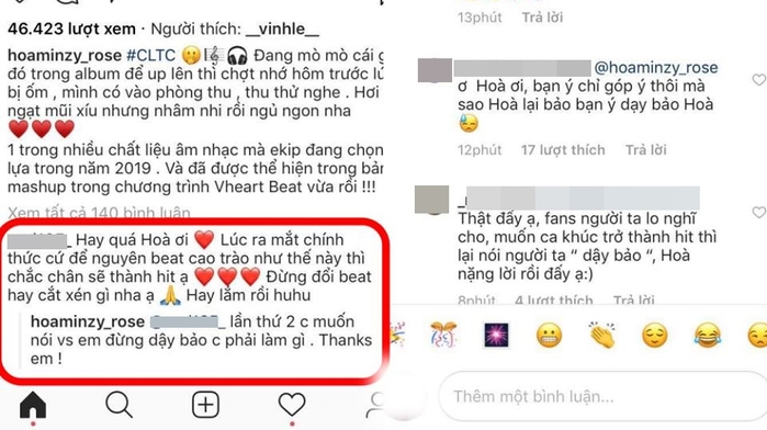 Có một Hoà Minzy cực gắt: Tên Hoà nhưng tính không hòa